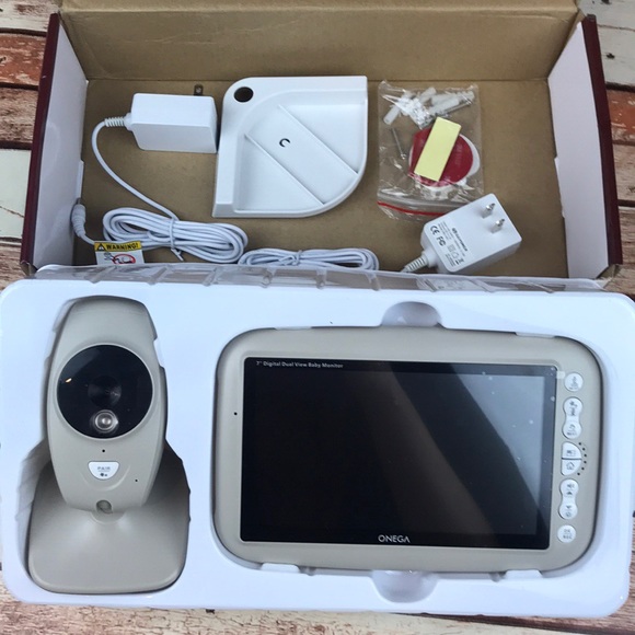 Onega 2 way Audio 7” Screen Video Baby Monitor - Picture 3 of 6